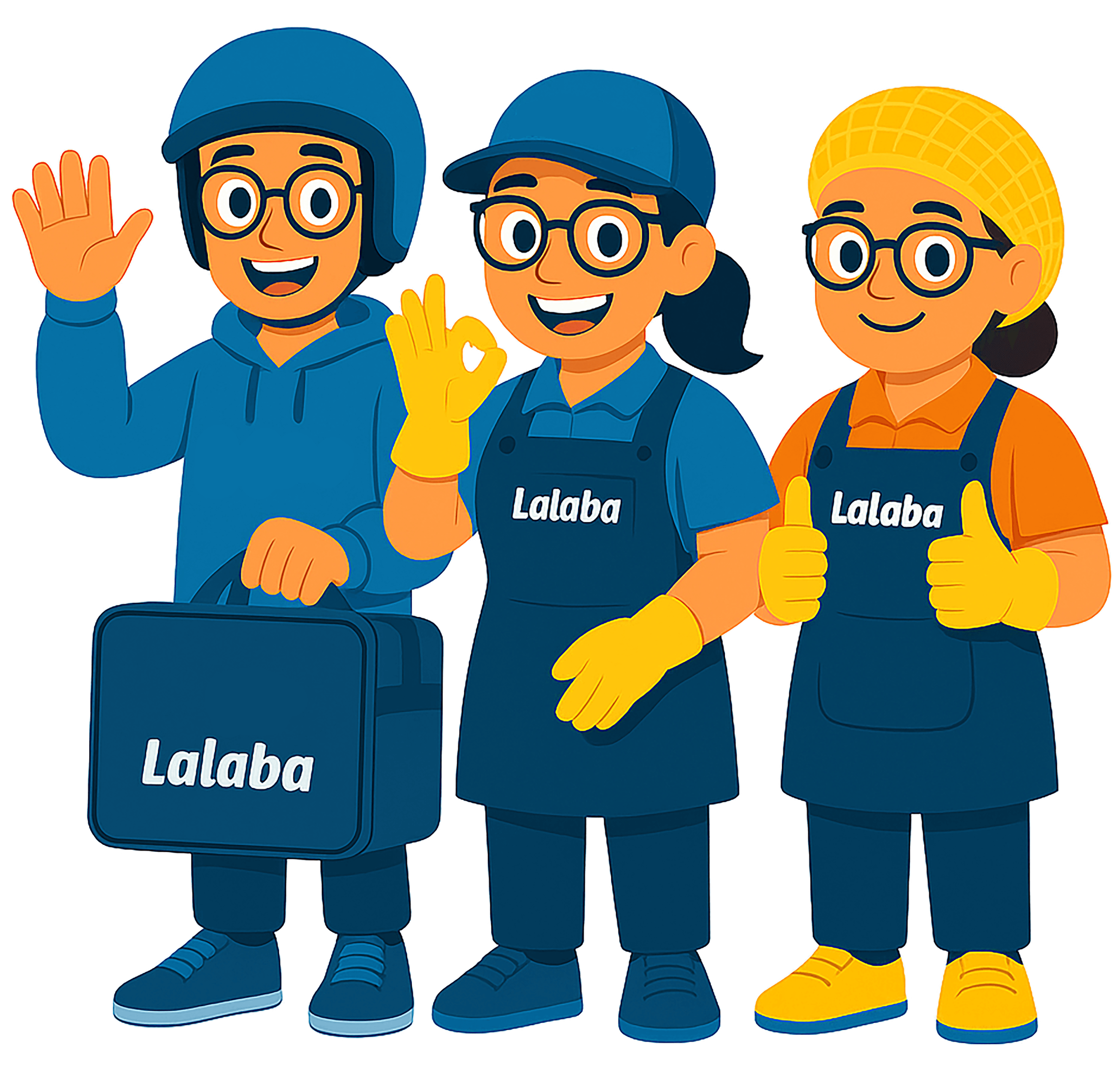 Lalaba team illustration